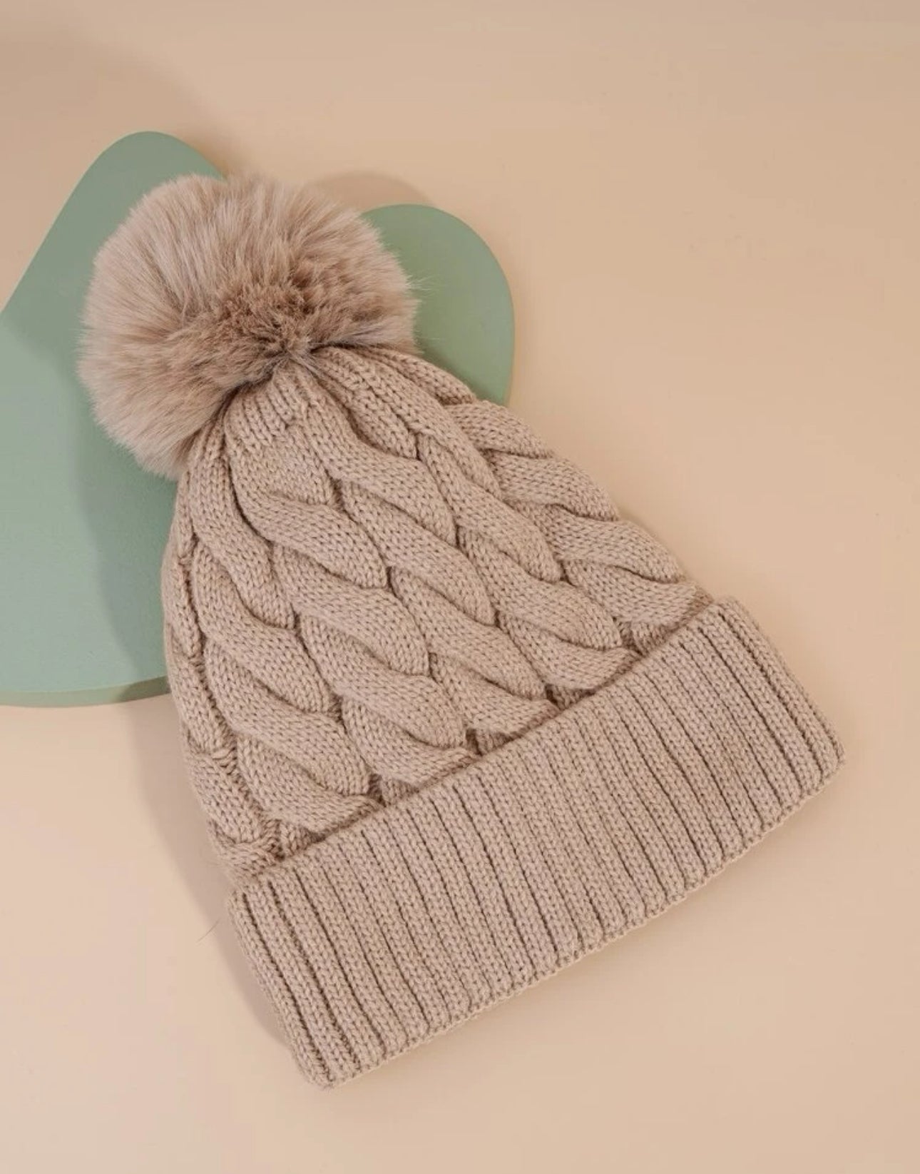 (Caqui) Pom Beanie